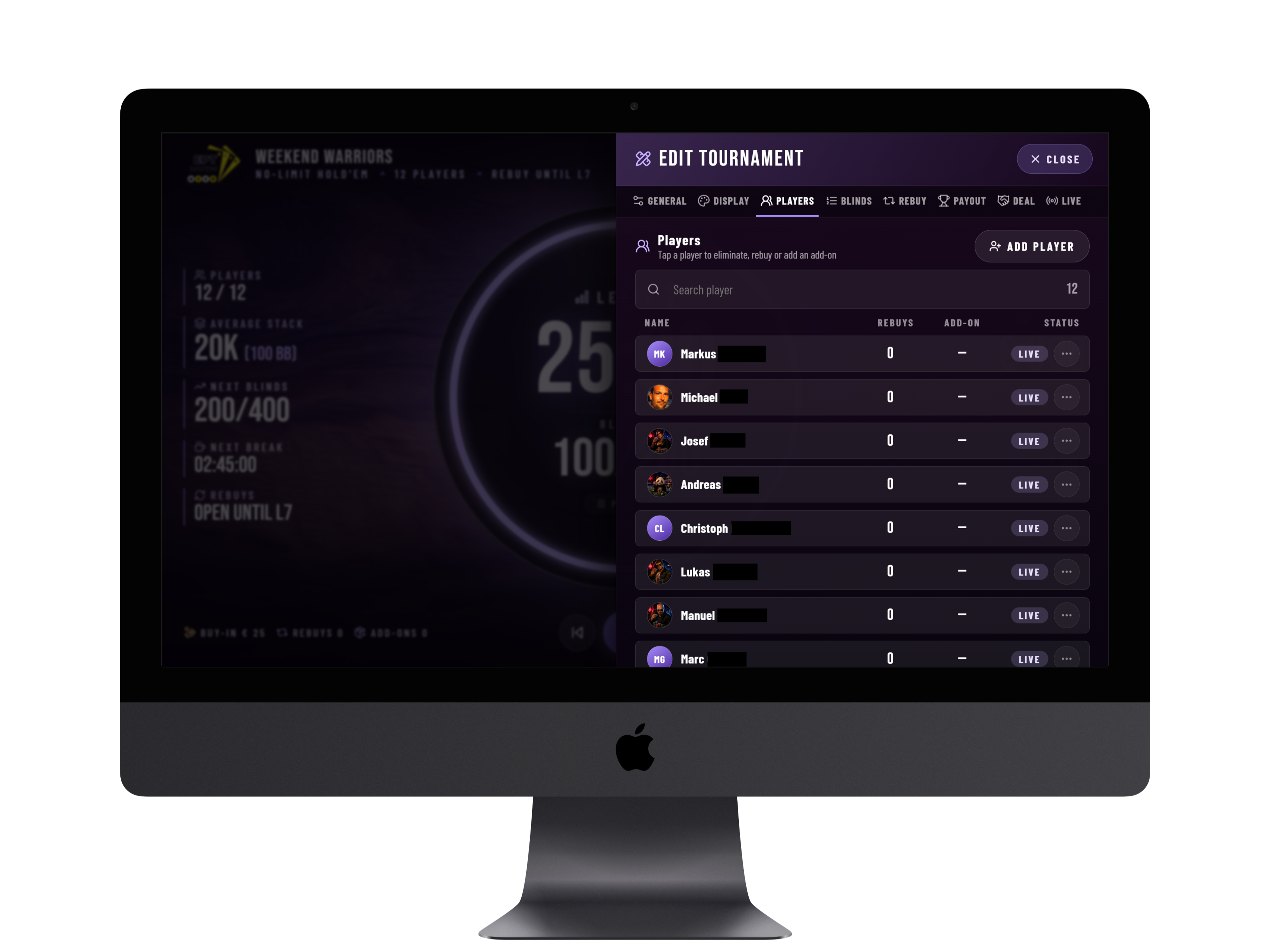 EPTS: Players
